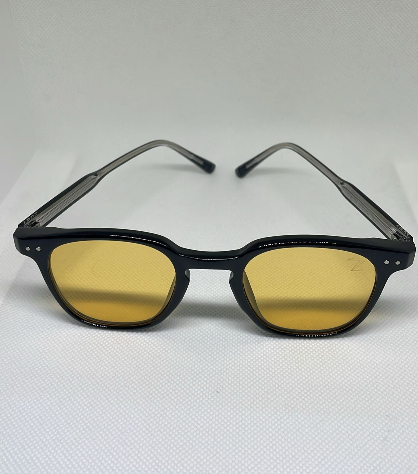 OCULOS SOLAR ZORA 0628 C1 PRETO/L.AMARELA R UV400