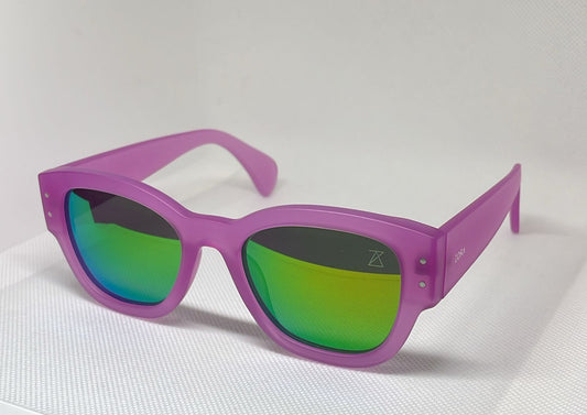 OCULOS SOLAR ZORA 7056 C77 R UV400 ROXO/L.VERDE