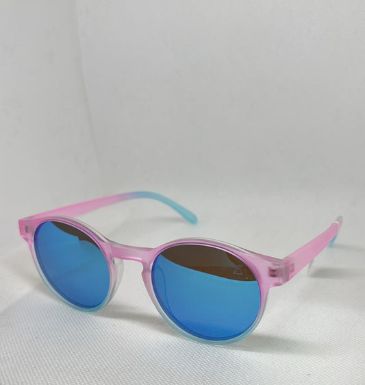 Oculos Zora impulse 0662 C143 azul Degradê Rosa