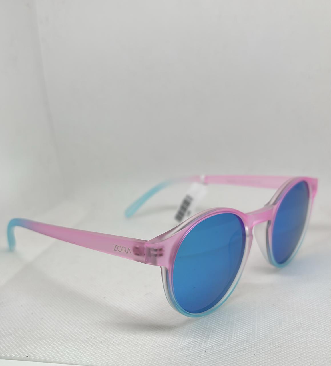 Oculos Zora impulse 0662 C143 azul Degradê Rosa