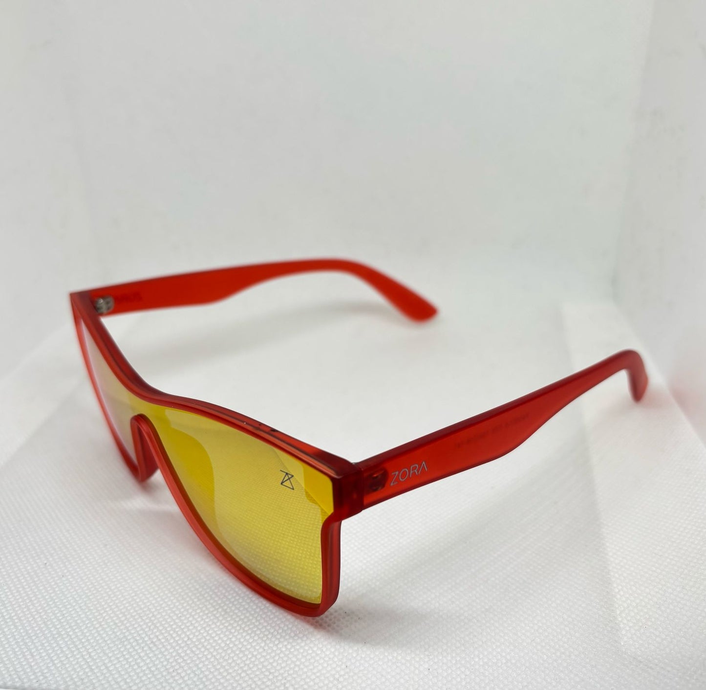 Oculos Zora velocity R 0663 C78 Espelhado Vermelho